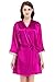 Find Dress Women Silk Satin Soft Kimono Robes