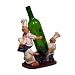 Three Chefs Carrying a Wine Bottle Holder
