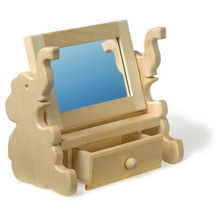 Tischspiegel Elefant