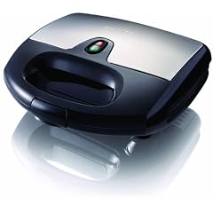 Philips HD2383/20 Sandwichmaker (Kabelaufwicklung) / Edelstahl/schwarz / Testmagazin SEHR GUT, Testsieger (08/2010)