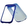 Blue Rubberized Snap-On Crystal Hard Cover Case for HTC Google G2 Magic, MyTouch 3G Cell Phone