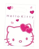 Lot de 6 Sachets Fête Hello Kitty Coeur - Anniversaire Enfant - Goûter enfant