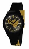 Gola Classic Unisex Watch GLC-0002 with Black Dial and Black Plastic Strap