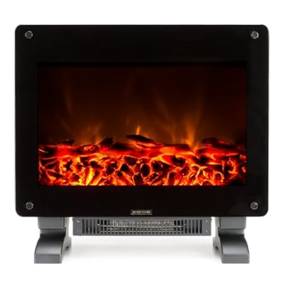 Marino Electric Fireplace - Portable Electric Fireplace with Adjustable 1400W Space Heater - NEW 2015 Model