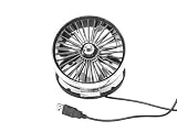 Brink USB Chrome Plated Table Fan with Metal Base