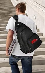 University of Arkansas Sling Backpack Arkansas Razorbacks One Strap Backpacks for Travel or School Bags - BEST QUALITY Unique Gifts For Boys, Girls, Adults, College Students, Men or Ladies