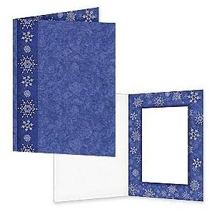 Snowflakes-Holiday-Photo-Folders-For-4x6-25-Pack-