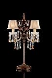 HOT Contemporary Tea Shade Crystal Chain Table Lamp