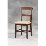 Review SmartBargains  / Napoli Set of 2 Dark Cherry Dining Chairs