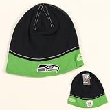 Seattle Seahawks Onfield 2-Tone Stitch Beanie - Blue/Green