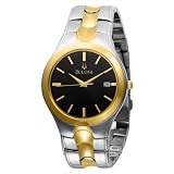 Bulova Men's 98B133 Bracelet Black Dial Watch