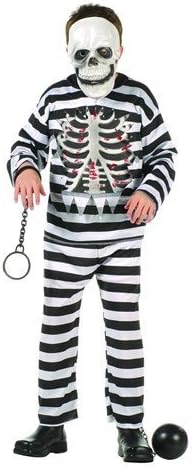 Skull Prisoner - Child Small 4-6 Costume