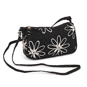 Olive n Figs Quilted Shoulder Handbag - Midnight Daisies