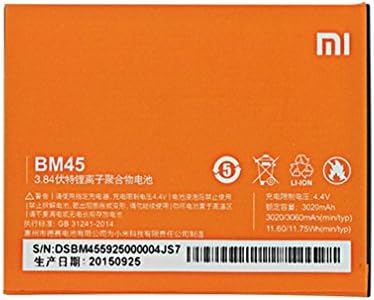 1PC BM45 3020mAh Replacement Battery For Xiaomi Redmi Note 2
