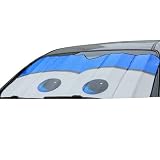 Disney Cars Auto Car Windshield Block Sun Shade Blue Color