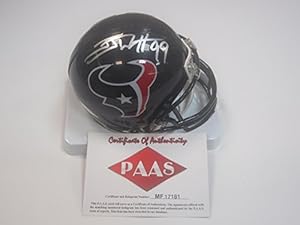 JJ Watt Houston Texans Signed Autographed Mini Helmet Authentic Certified Coa