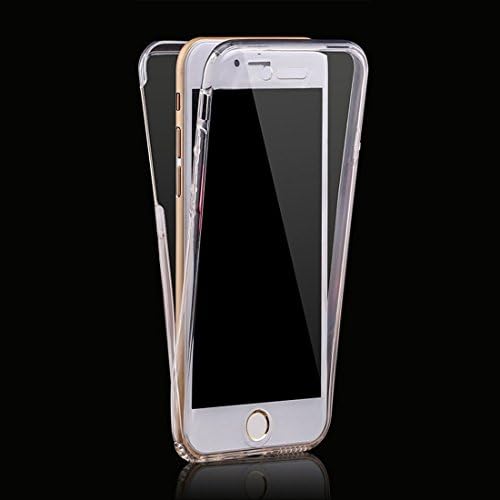 iPhone 6 Case,Ultra Slim TPU Shockproof Back and Front Cover Case for iPhone 6s, Yingxin (Transparent)