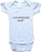 LOS ANGELES BABY - City Series - White, Blue or Pink Onesie / Baby T-shirt