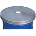 Vestil CAN-CAP-G Open Head (Tight Head) Galvanized Steel Drum Cover, 24-1/2" Inside Diameter