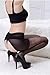 Queen.M Erotic Open Crotch Sheer Stocking Transparent Pantyhose Sexy Silk Socks,Black,One Size