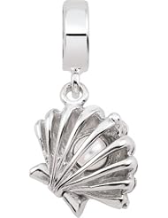 Persona Sterling Silver By the Seashore Charm fits Pandora, Troll & Chamilia European Charm Bracelets