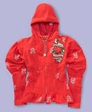 Apple Bottoms - Apple Bottoms Little Girl Printed Zip Hoodie