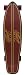 Santa Cruz Schlitz Flyer Cruzer Skateboard (36x9.3-Inch)