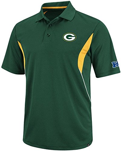 Green Bay Packers NFL Mens Field Classic Dri Fit Polo Shirt Big & Tall Sizes