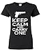 Shop4Ever® Keep Calm And Carry One Women's T-Shirt Funny Shirts