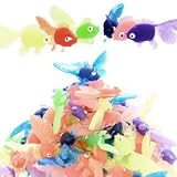 2" Neon Goldfish