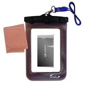 Gomadic Clean-n-Dry Waterproof Protective Case for the Cradlepoint CBA250 Mobile Broadband Router * unique floating design