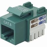Belkin CAT6 CHANNEL CERT.KEYSTONE JACK ( R6D026-AB6-GRN )