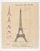 Exposition, Paris 1889 (Eiffel Tower) by Yves Poinsot - Fine Art Print / Poster - 25.00 x 31.00