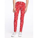 オールドネイビー OLD NAVY/ フローラルジェギンス レッドフローラル ボトムスレギンス 8歳【並行輸入】