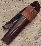 Neet Archery Traditions Back Quiver Color Brown Leather