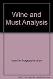 Wine and must analysis