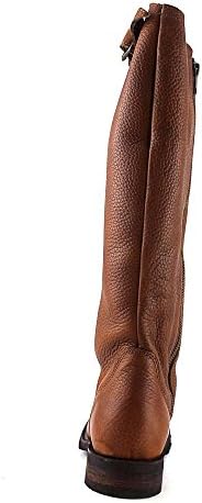 Independent Boot Company Womens McKinley Porter Brown 100% Leather Boot 8.5 Medium (B) US