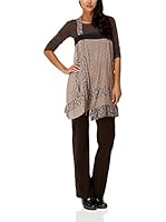 IAN MOSH Vestido Byron (Marrón)