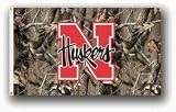 BSI Nebraska Cornhuskers Camo 3x5 Single Sided Flag