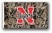 University of Nebraska Huskers Realtree Camo Flag a