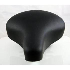 Soft Silica Bicycle Cushion Seat Saddle - Extra Wide & Comfort