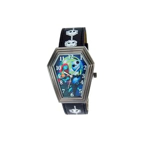 Disney Nightmare Before Christmas - Men's Jack wristwatch with Black Leather band