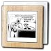 Londons Times Funny Music Cartoons - Batman And Stevie Wonder Duet, Very Superhero - Tile Napkin Hol