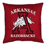 Arkansas University Locker Room Pillow by 