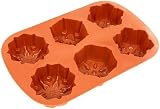 Paderno Non-Stick Silicone Mold, Cake, Snowflake