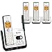 AT&T DECT 6.0 Black/Silver Digital 4-Handset Answering System (CL82409)