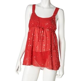 Buy Cinema Etoile Ladies Hologram Chiffon Babydoll And Thong Set by Cinema Etoile