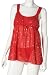 Cinema Etoile Women's Hologram Chiffon Babydoll And Thong Set