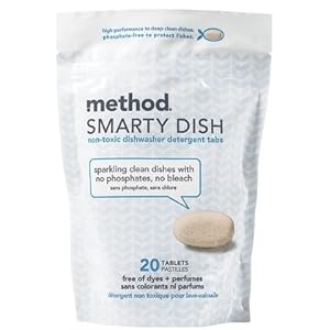Method Home Care Products 00923 20 Count Go Naked Smarty Dish Dishwasher Detergent