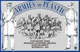 Napolonic Wars Waterloo 1815 Prussian Landwehr (Militia) Elbe Regiment (20) 1-32 Armies in Plastic